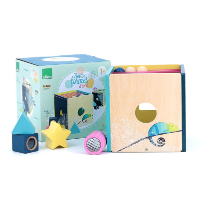 Caja de cuerdas con formas