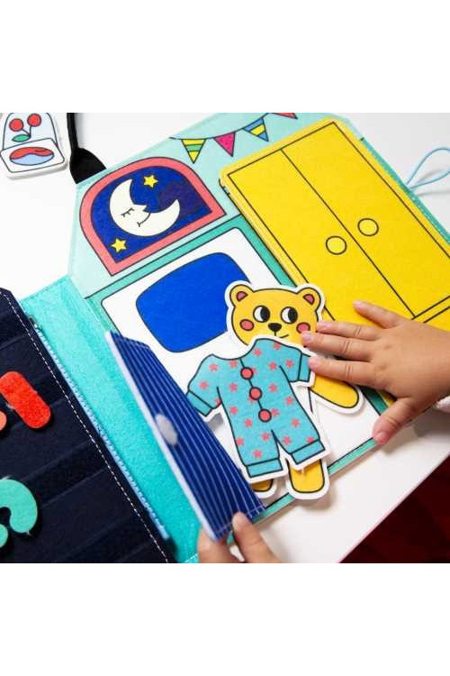Montessori play kit - Maleta motricidad fina y autonomia