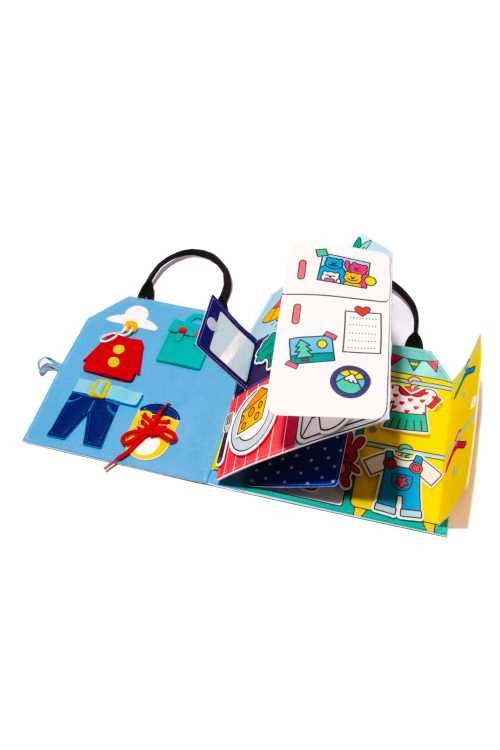 Montessori play kit - Maleta motricidad fina y autonomia