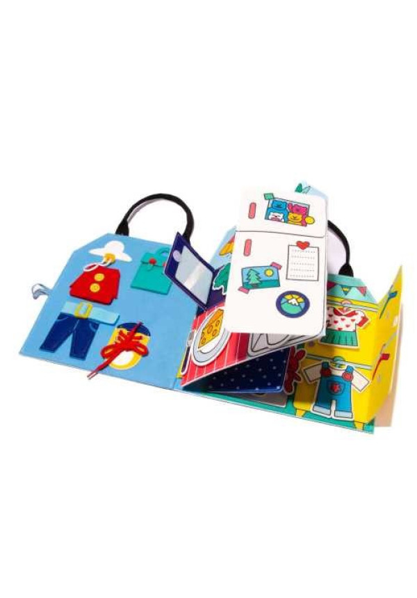 Montessori play kit - Maleta motricidad fina y autonomia