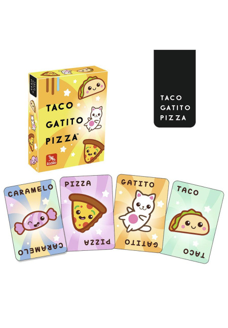 Taco, Gatito, Pizza