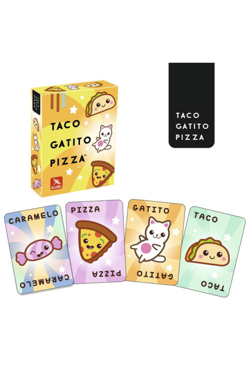 Taco, Gatito, Pizza