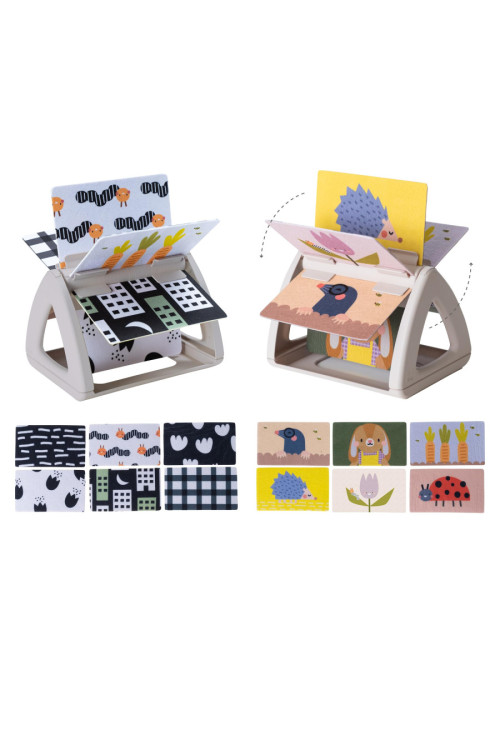 Libro Giratorio Caballete con tarjetas