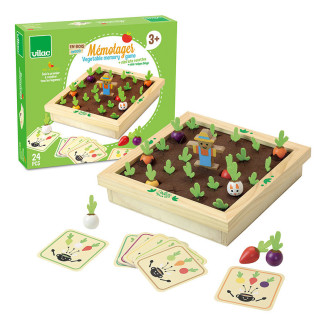 Vegetables garden - Juego de memoria