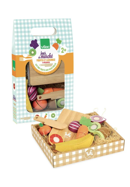 Verduras y frutas para cortar
