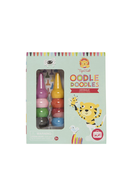 Odle Doodle animals - Pack ceras colorear