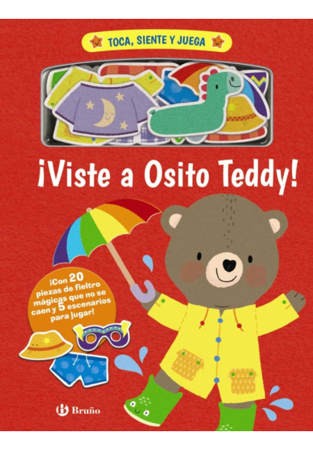 Viste al osito teddy - Piezas fieltro