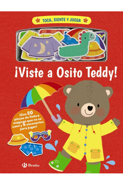 Viste al osito teddy - Piezas fieltro