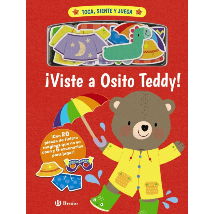 Viste al osito teddy - Piezas fieltro