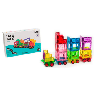 Imanix Tren con vagones