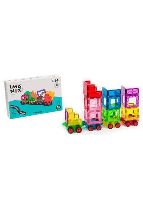 Imanix Tren con vagones