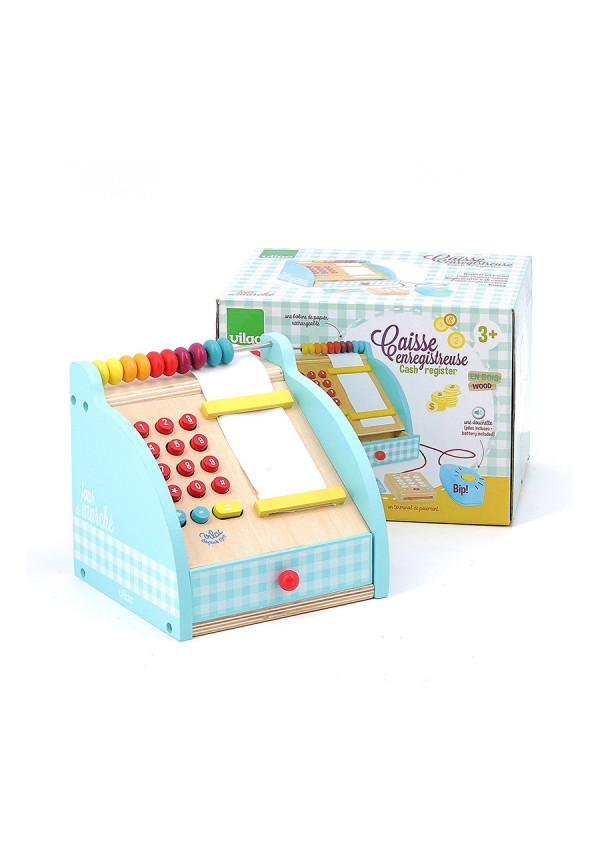 Caja registradora madera