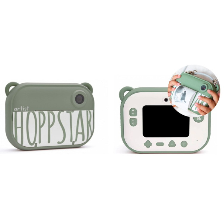 Cámara Digital Hoppstar Artist con Impresión Térmica - Verde
