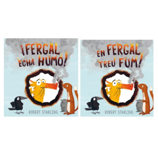 Fergal echa humo / En Fergal treu fum