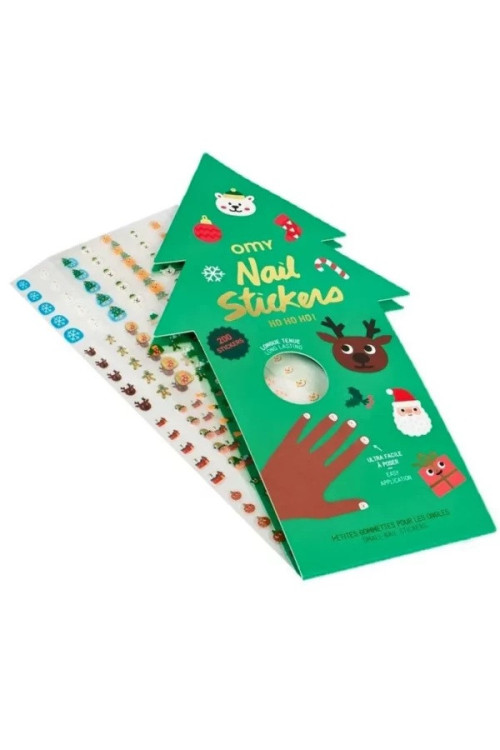 Stickers para uñas Navidad