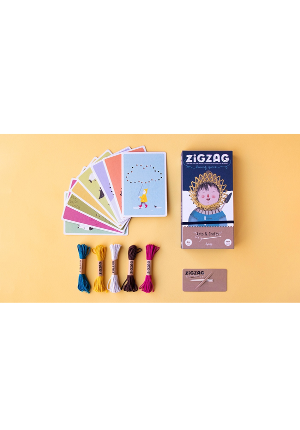 Zig Zig, juego de ensartar 