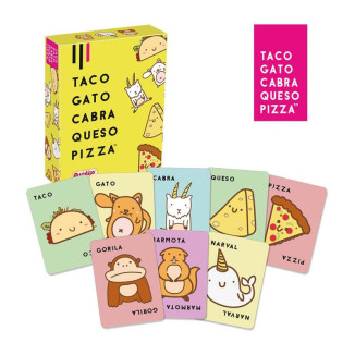 Taco gato cabra queso pizza