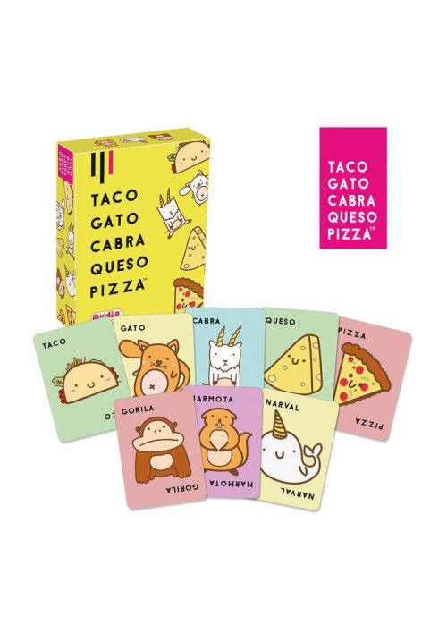 Taco gato cabra queso pizza