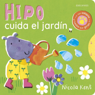 Hipo cuida del jardín