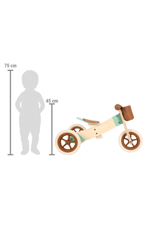 Triciclo/Bicileta aprendizaje - 2 en 1