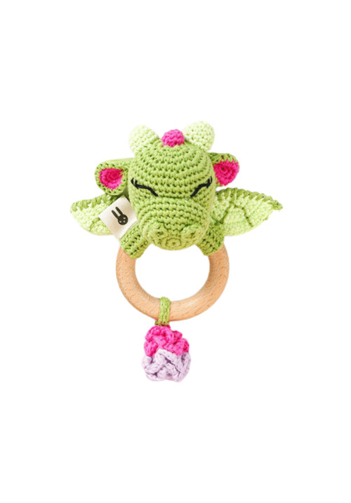 Sonajero Crochet Dragona