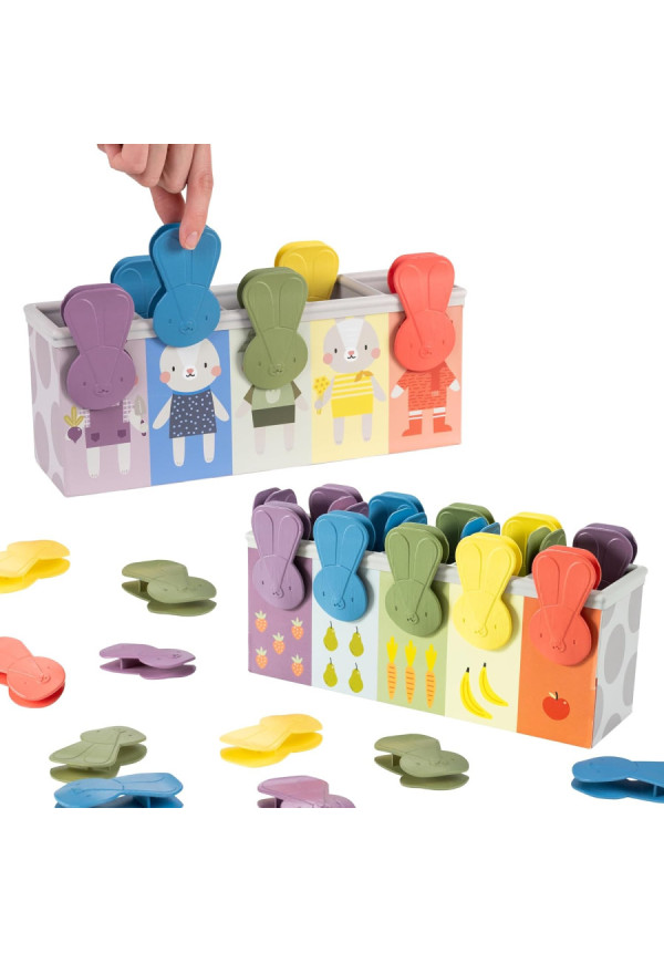Juego de Pinzas y Conteo