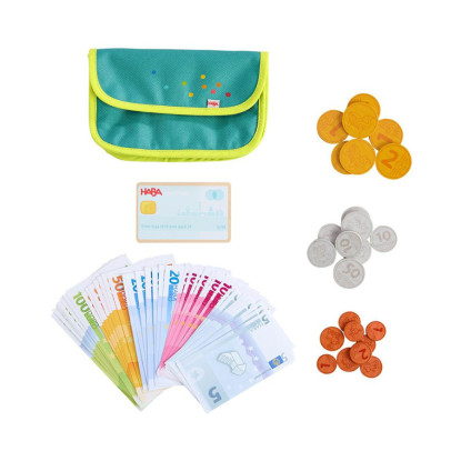 Set dinero y monedas de juguete