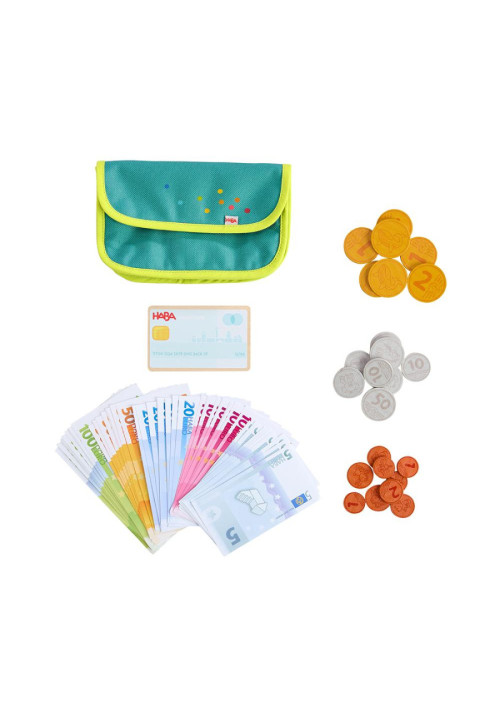 Set dinero y monedas de juguete