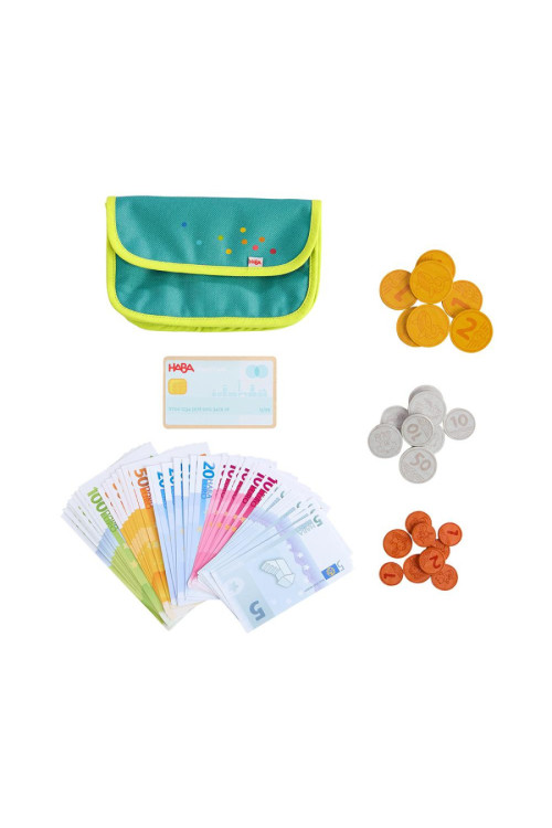 Set dinero y monedas de juguete