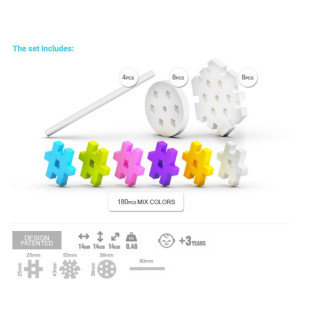 M.Basic Constructor Pastel 200pcs