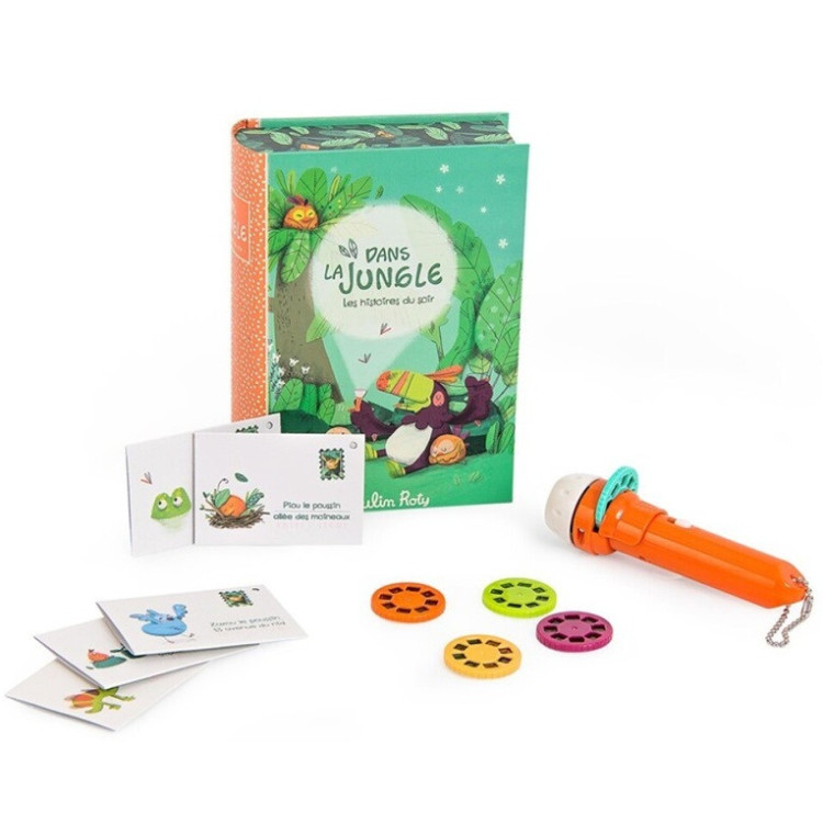 Libro Proyector Historias de la Jungla