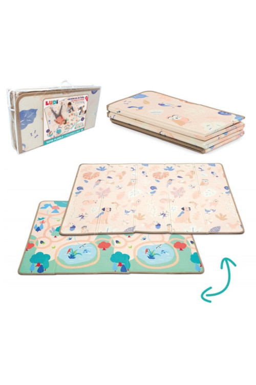 Alfombra plegable reversible