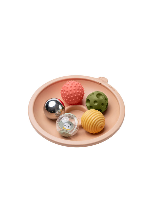 Tummy Time Pelotas Sensoriales en Bandeja - Taf Toys