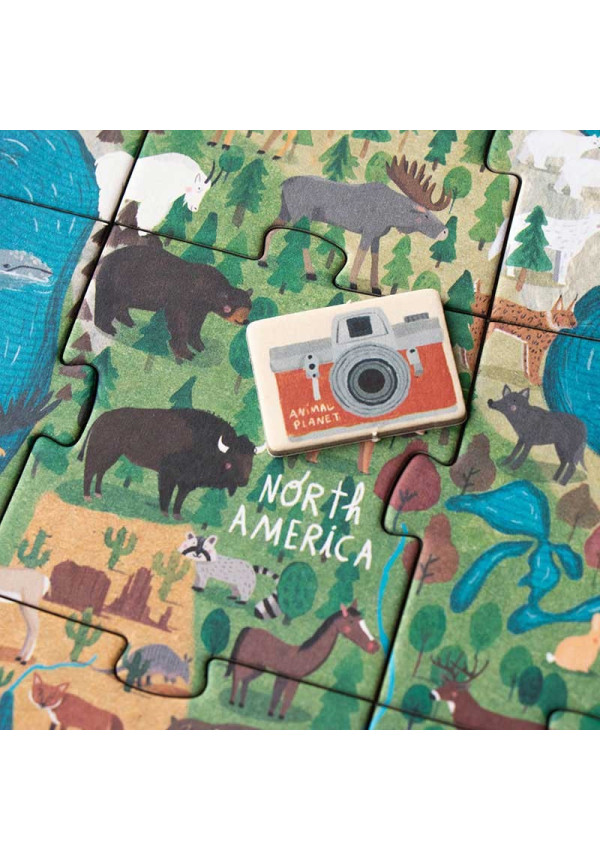 Animal Planet - Puzle y juego de observación