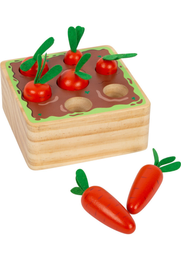 Insertar zanahorias - juego tamaño