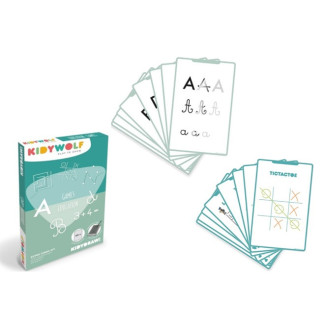 Tarjetas Juego y Letras para pizarra Kidywolf
