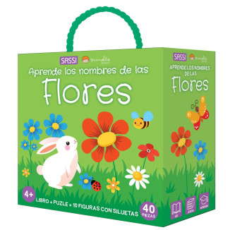 Caja Las flores - Puzle y libro