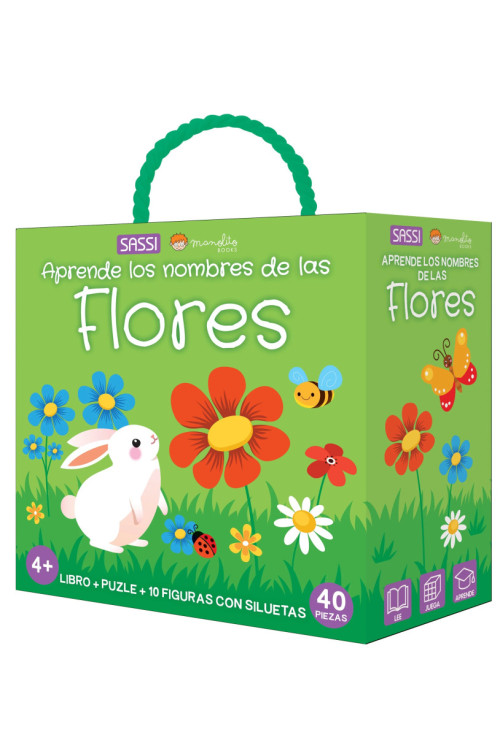 Caja Las flores - Puzle y libro