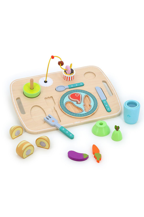 Tablero multiactividad bandeja de comida