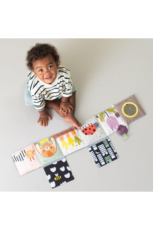 Libro Sensorial 3 en 1 de tela 