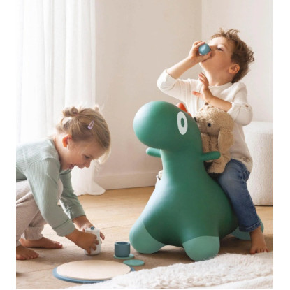 Hoppi Dino - Dino hinchable saltarín