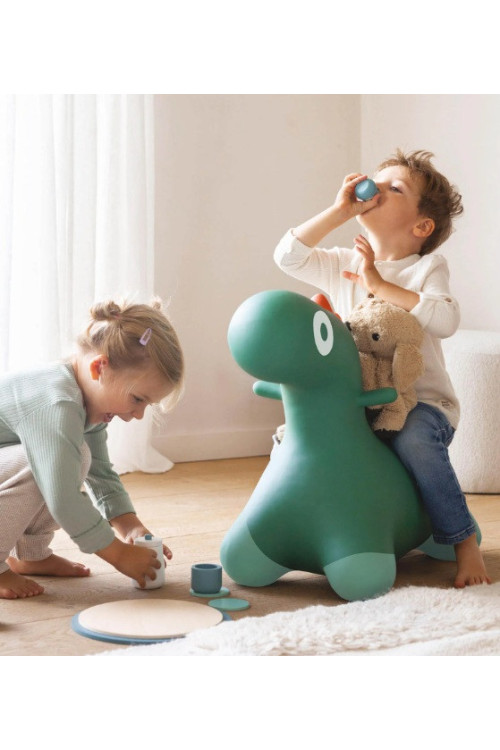 Hoppi Dino - Dino hinchable saltarín