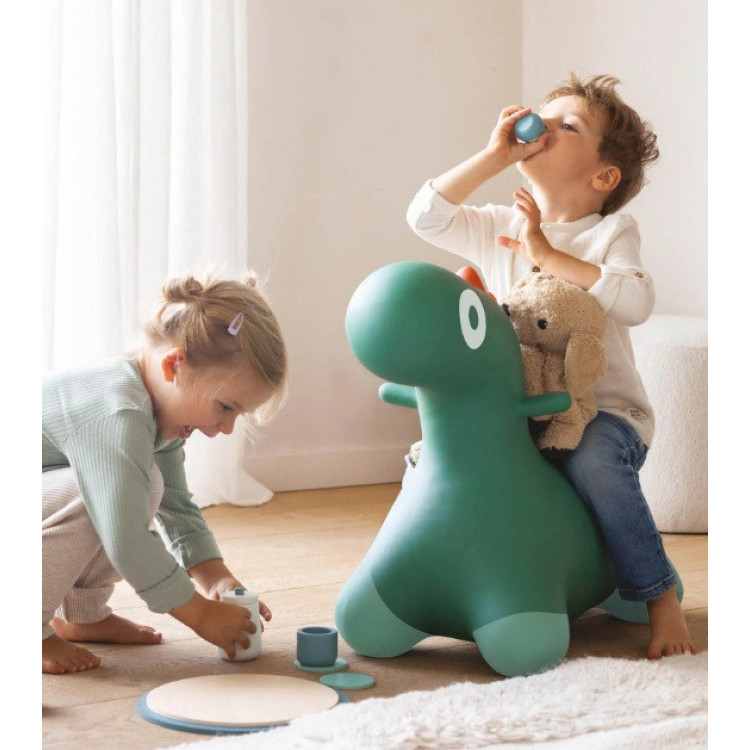 Hoppi Dino - Dino hinchable saltarín