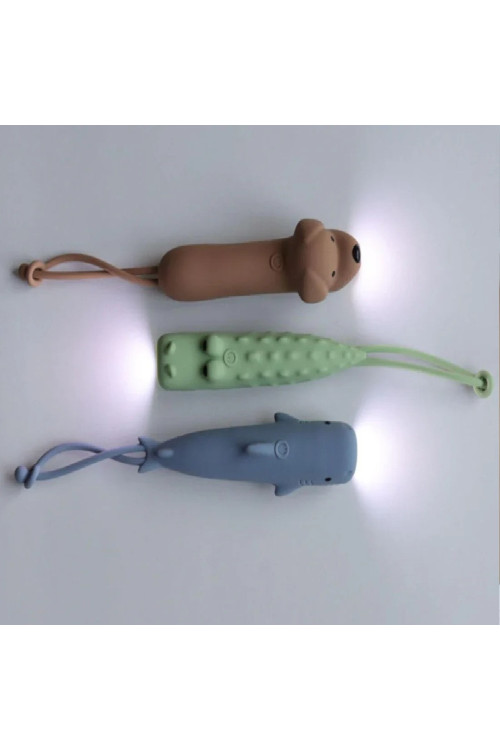 Linterna Silicona Carga USB
