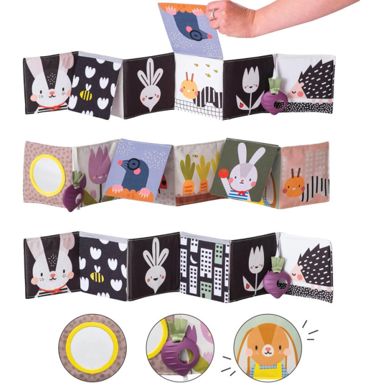 Libro Sensorial 3 en 1 de tela 