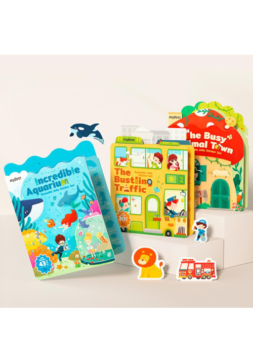 Pegatinas removibles de gel