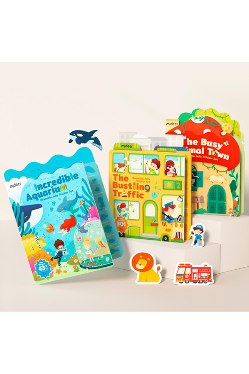 Pegatinas removibles de gel