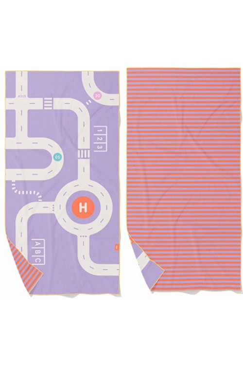 Toalla Microfibra Road Lavender
