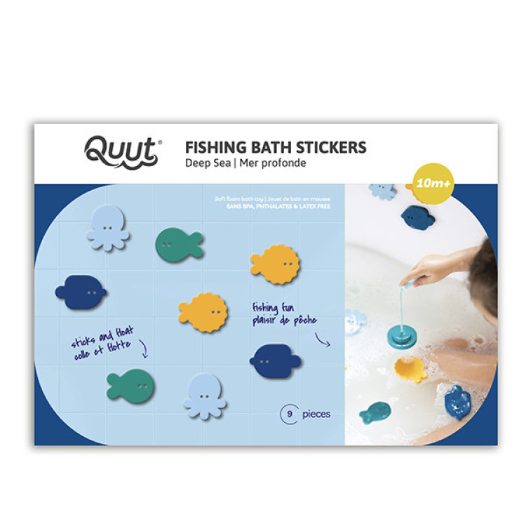 Fishing bath stickers - Juego de pesca y pegatinas de baño