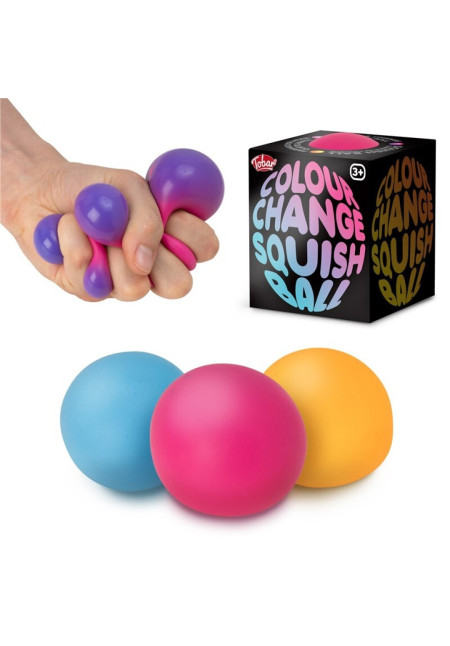 Pelota atiestrés cambio colore